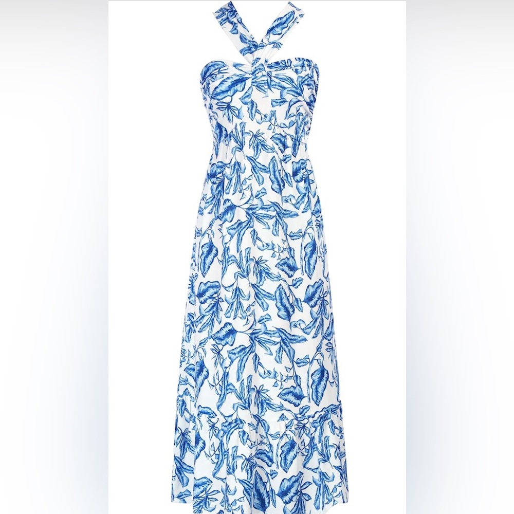 Blue & White vacation dress